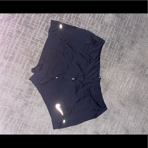 Nike black running shorts